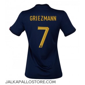Ranska Antoine Griezmann #7 Kotipaita Naisten MM-kisat 2022 Lyhythihainen